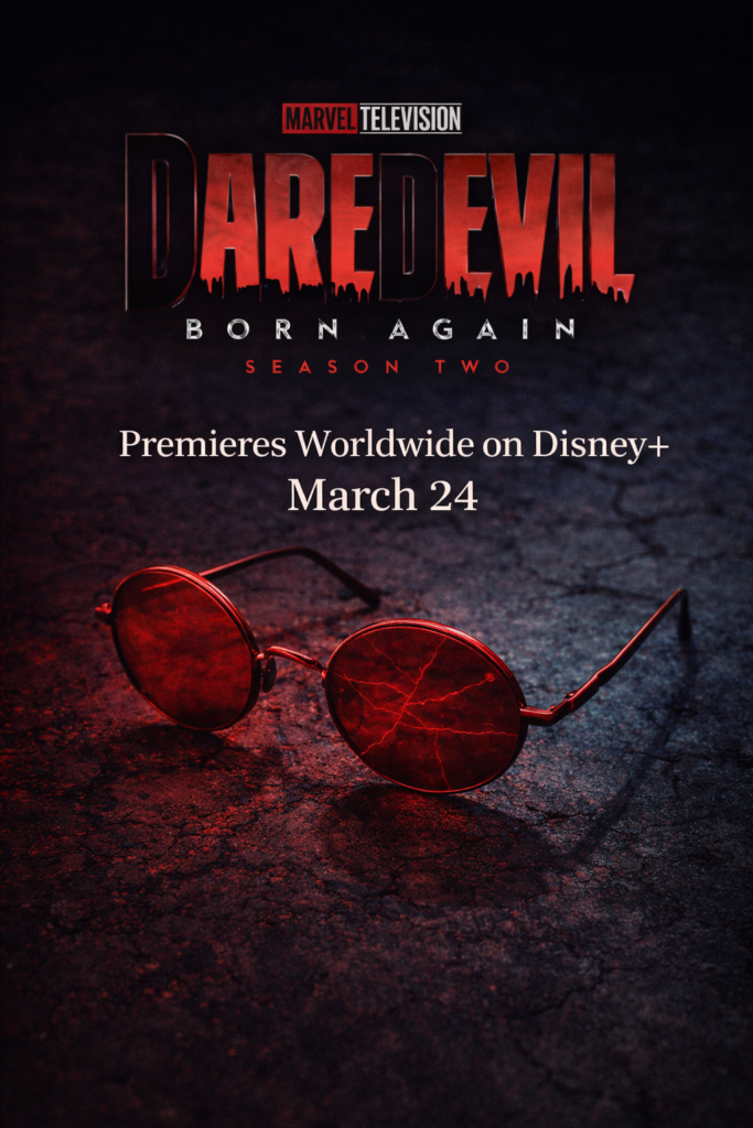 Daredevil Born Again Season 2 premieres March 24 on Disney Plus